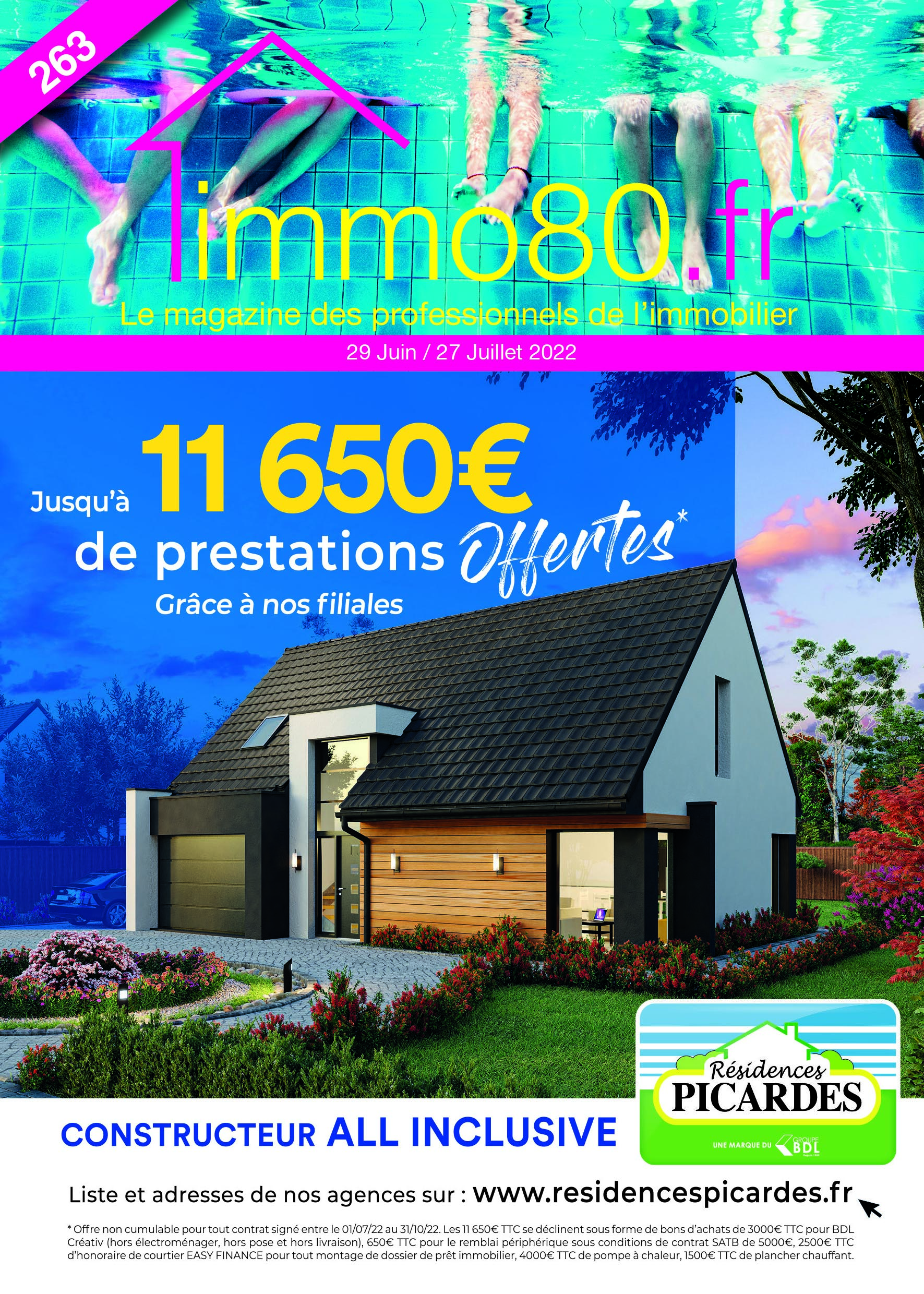 Immo80 – L'immobilier à Amiens et dans la Somme- Magazine : Magazine 263