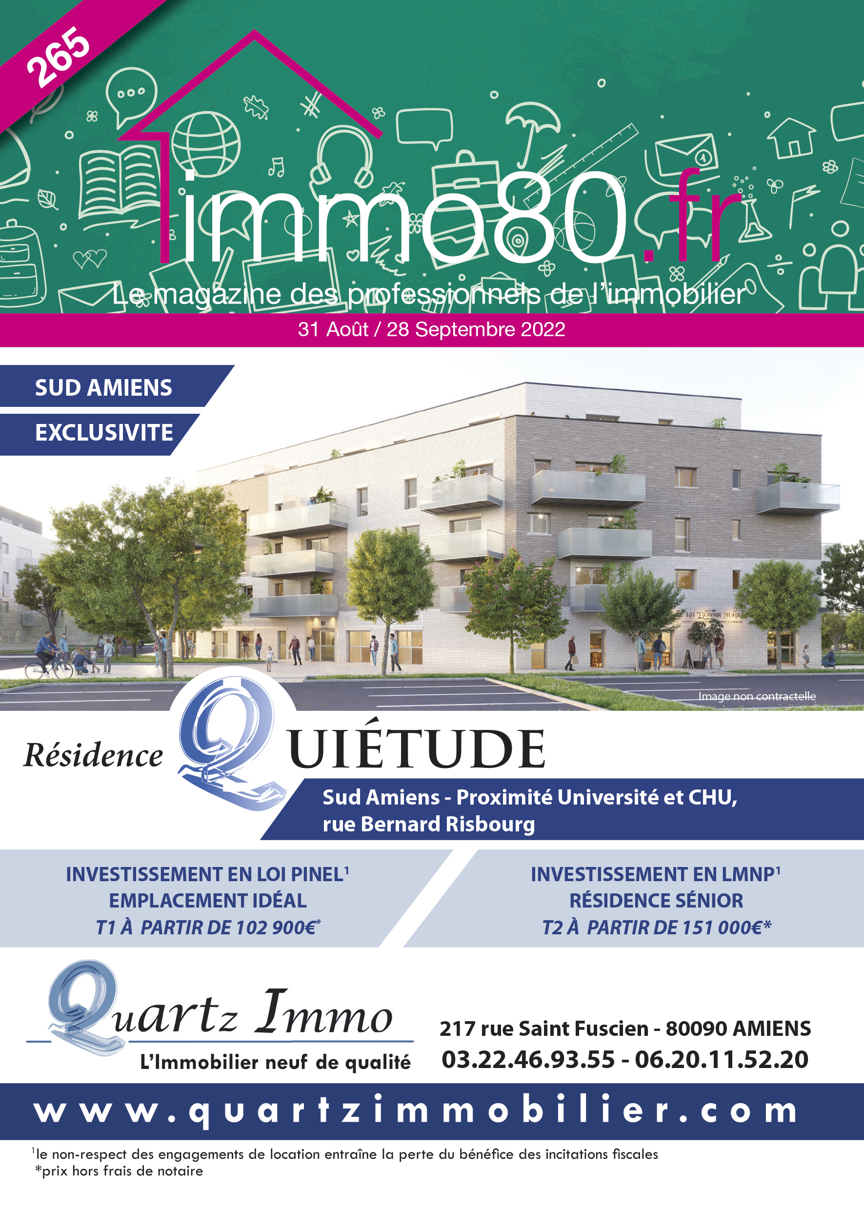 Immo80 – L'immobilier à Amiens et dans la Somme- Magazine : Magazine 265