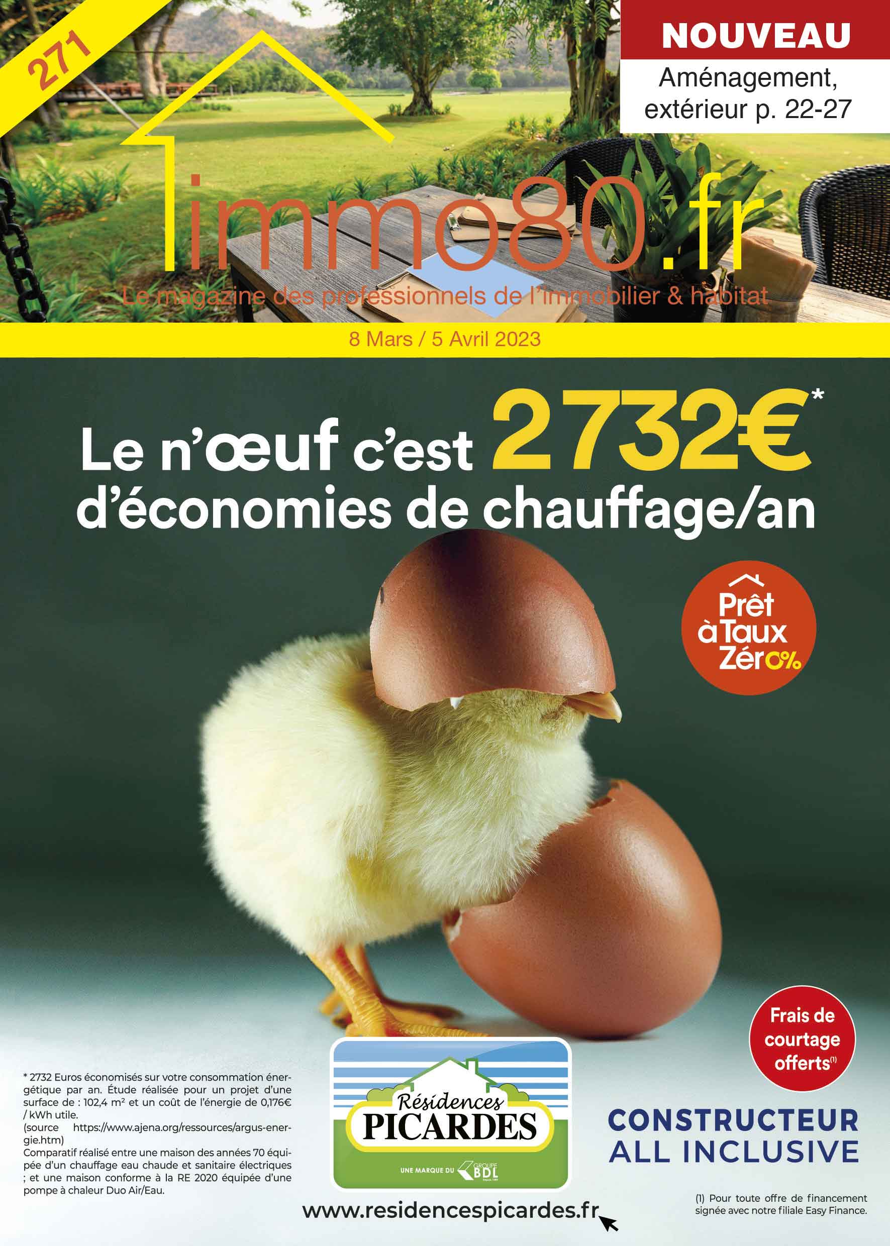 Immo80 – L'immobilier à Amiens et dans la Somme- Magazine : Magazine 271