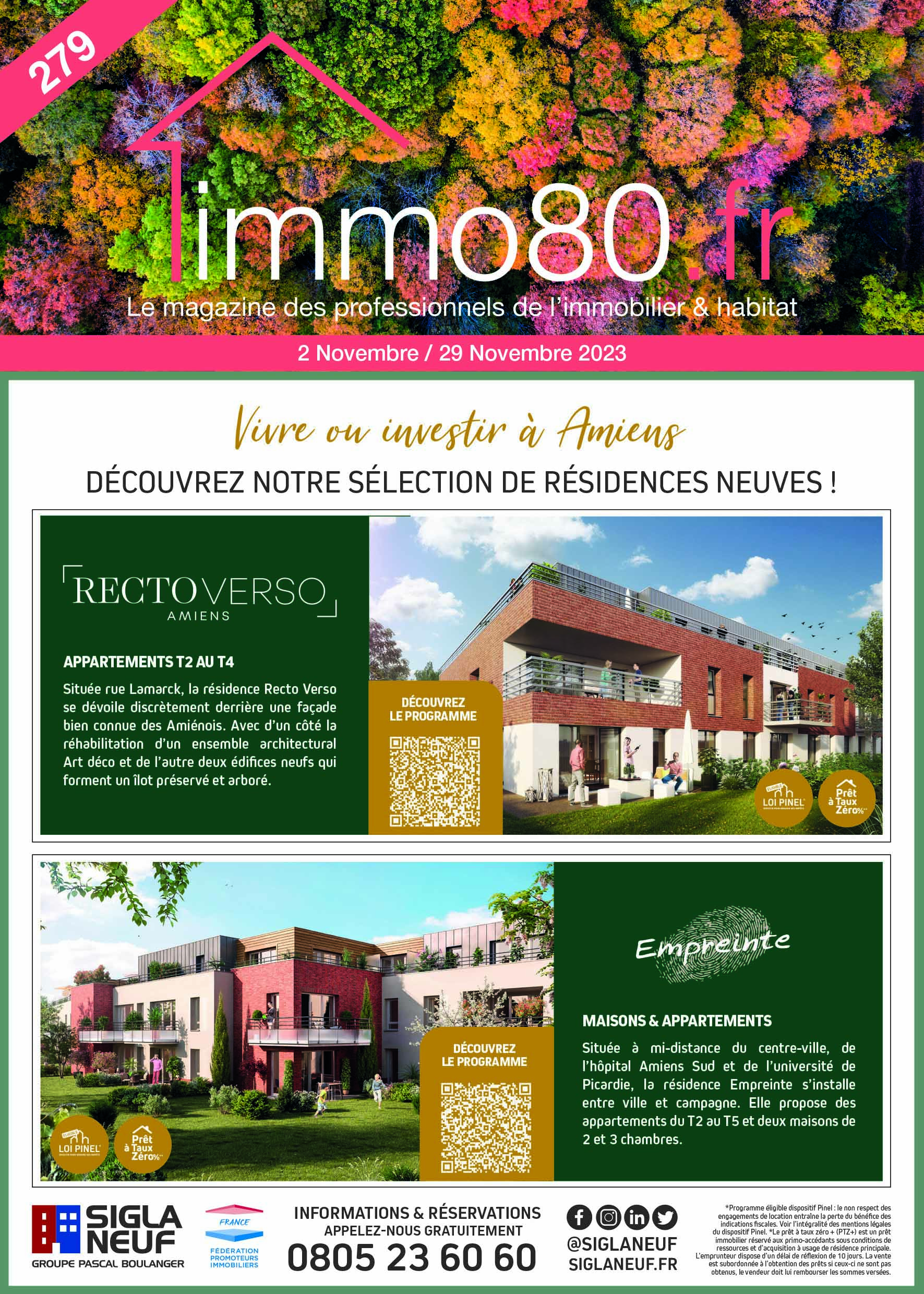 Immo80 – L'immobilier à Amiens et dans la Somme- Magazine : Magazine 279