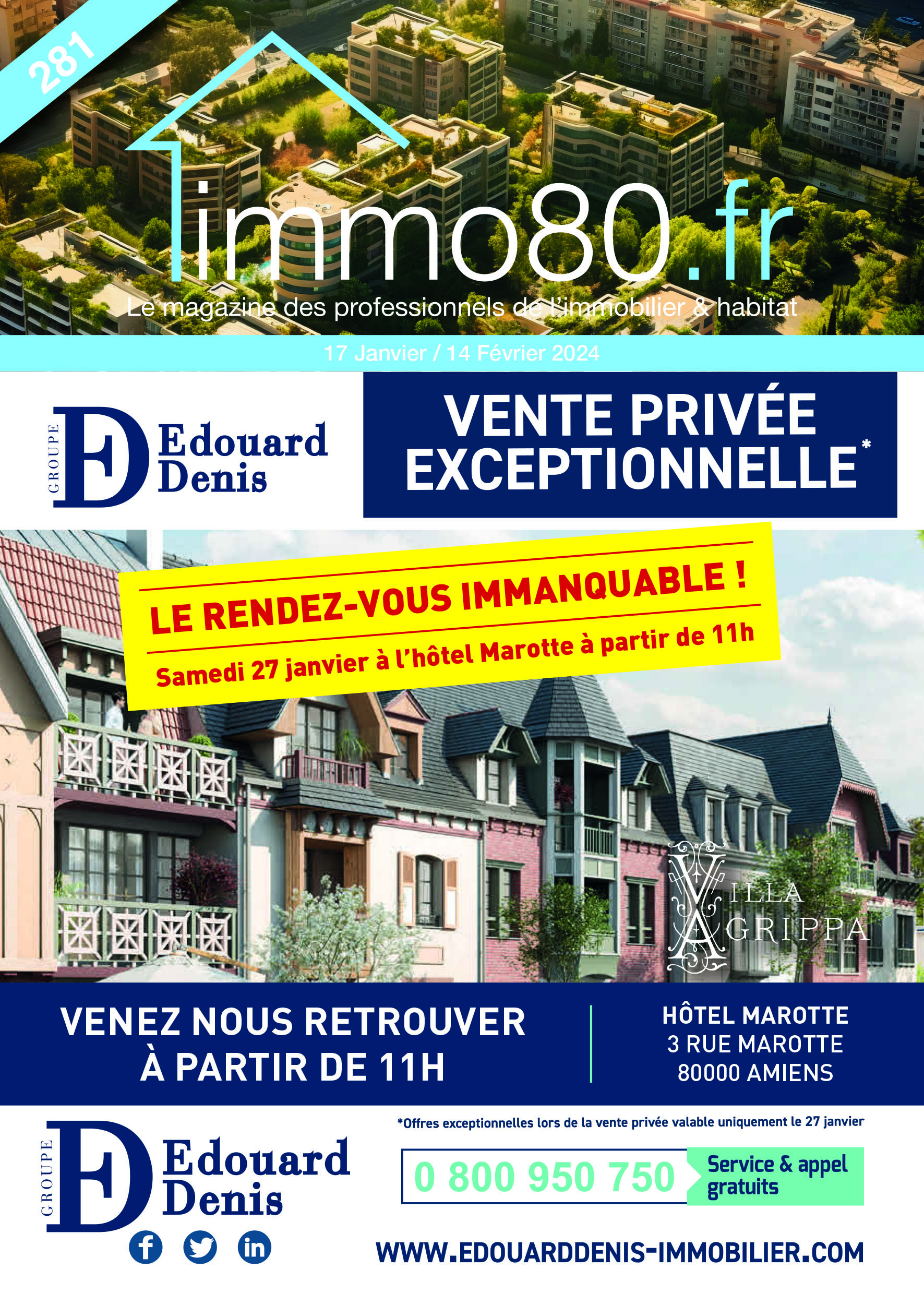 Immo80 – L'immobilier à Amiens et dans la Somme- Magazine : Magazine 281