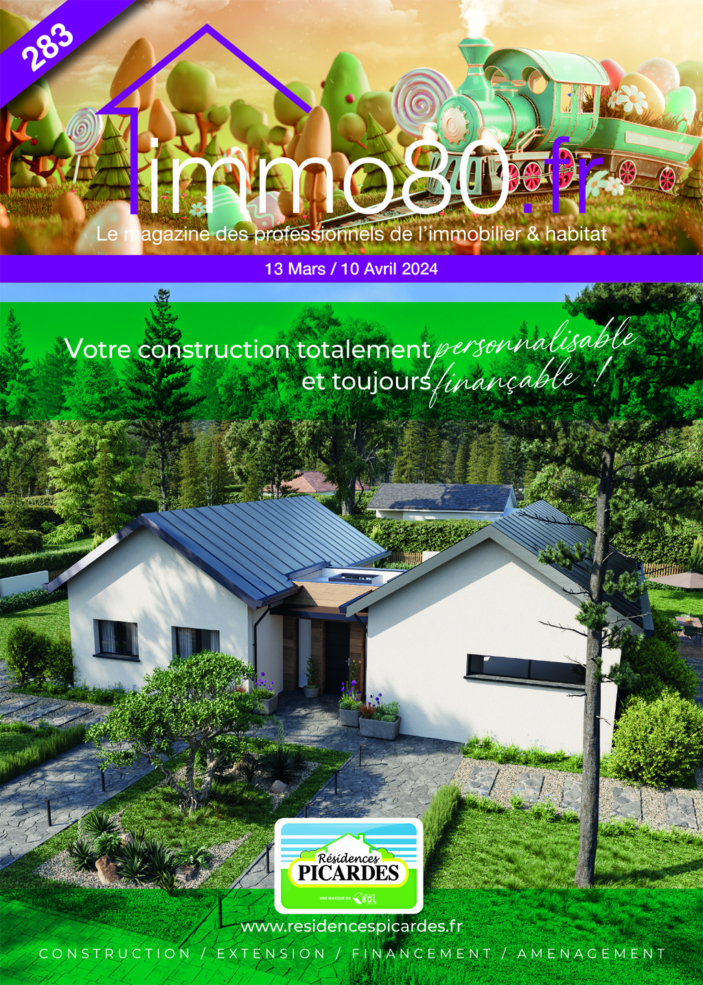 Immo80 – L'immobilier à Amiens et dans la Somme- Magazine : Magazine 283