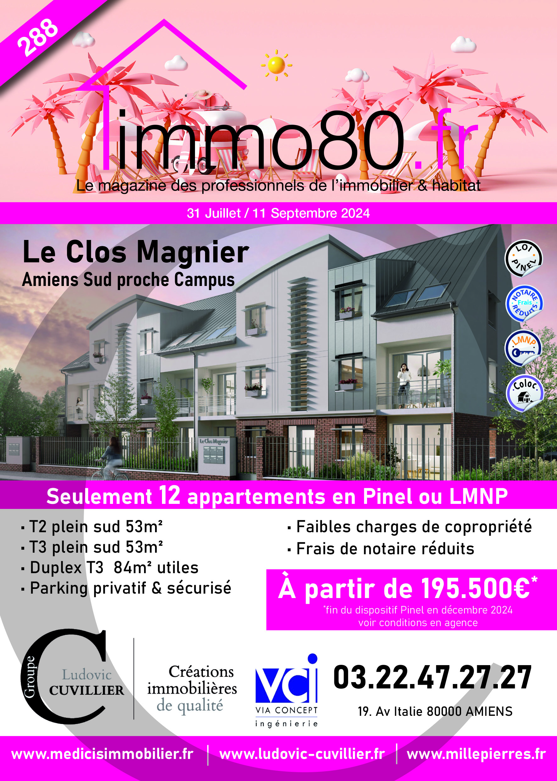 Immo80 – L'immobilier à Amiens et dans la Somme- Magazine : Magazine 288