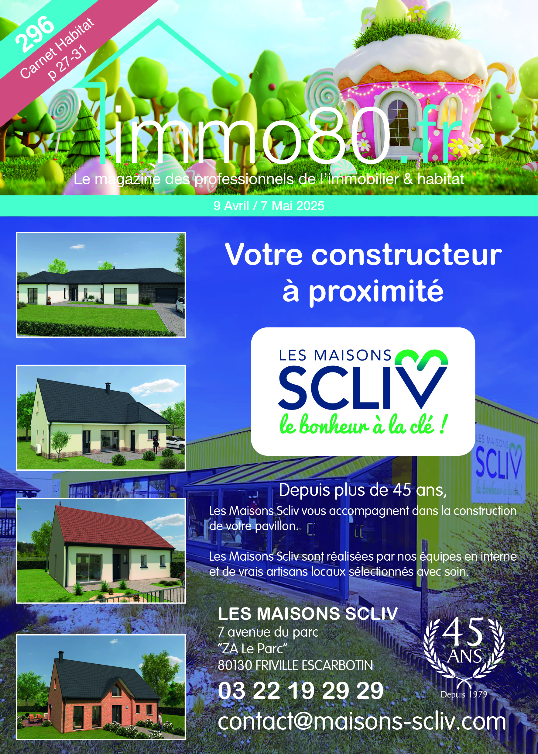 Immo80 – L'immobilier à Amiens et dans la Somme- Magazine : Magazine 296