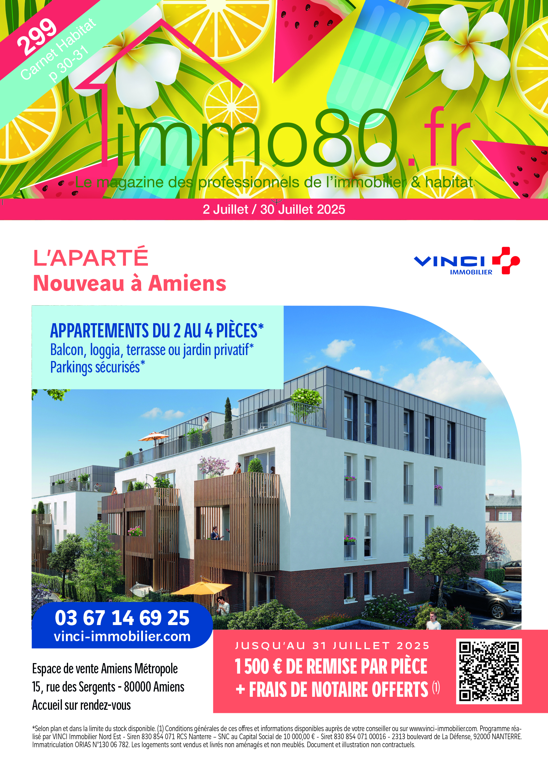 Immo80 – L'immobilier à Amiens et dans la Somme- Magazine : Magazine 299