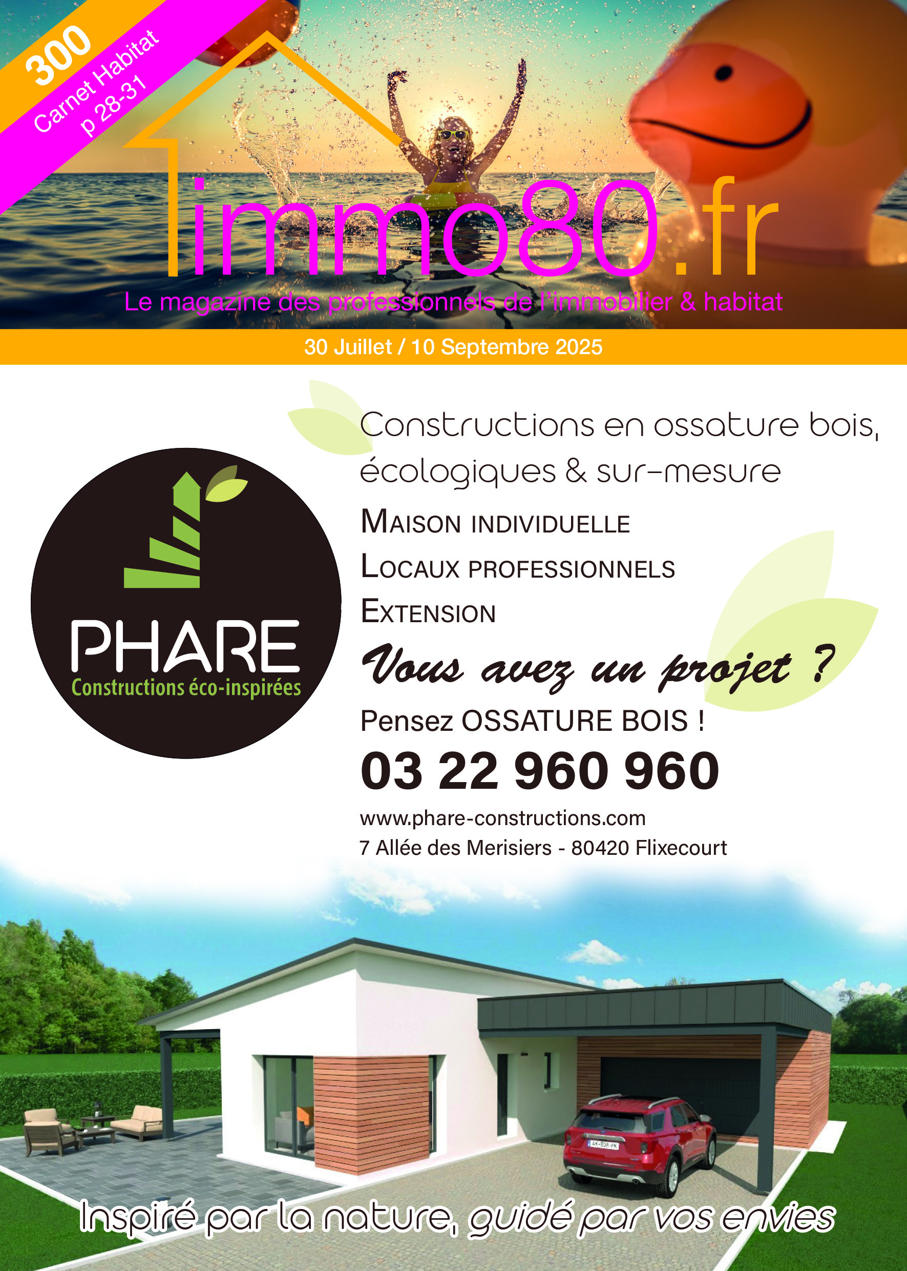 Immo80 – L'immobilier à Amiens et dans la Somme- Magazine : Magazine 300