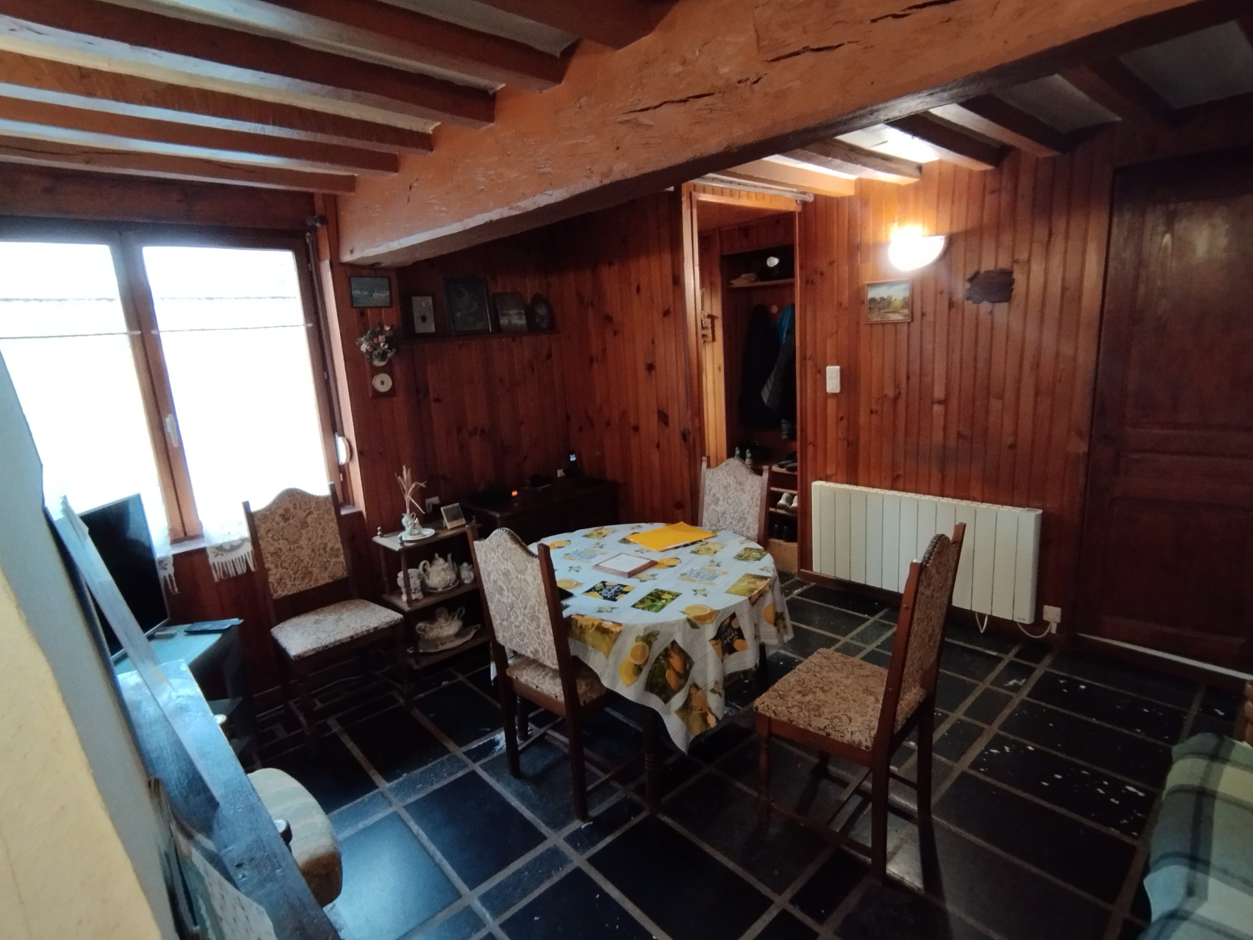 Immo80 – L'immobilier à Amiens et dans la Somme-Maison mitoyenne 4 pièces 79 m2, dépendance, cave et jardin