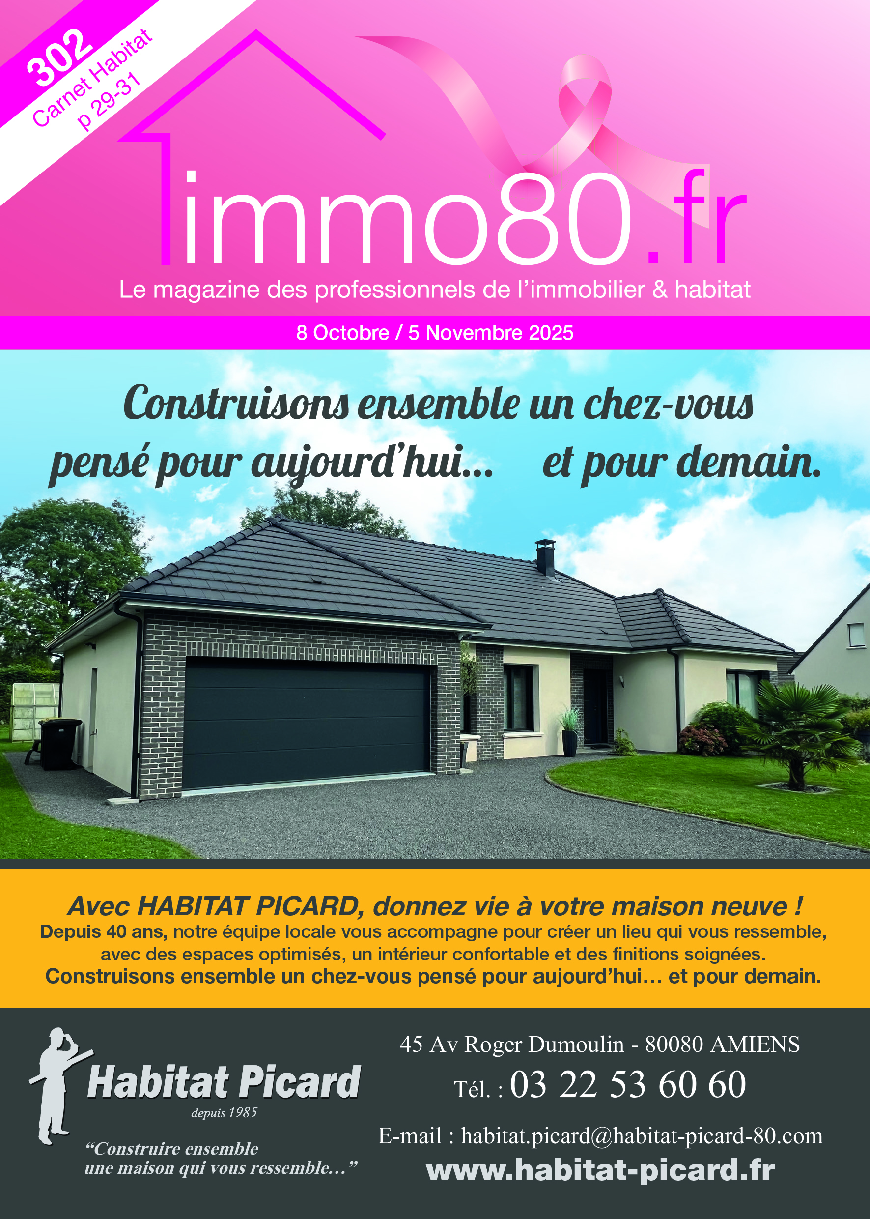 Immo80 – L'immobilier à Amiens et dans la Somme- Magazine : Magazine 302