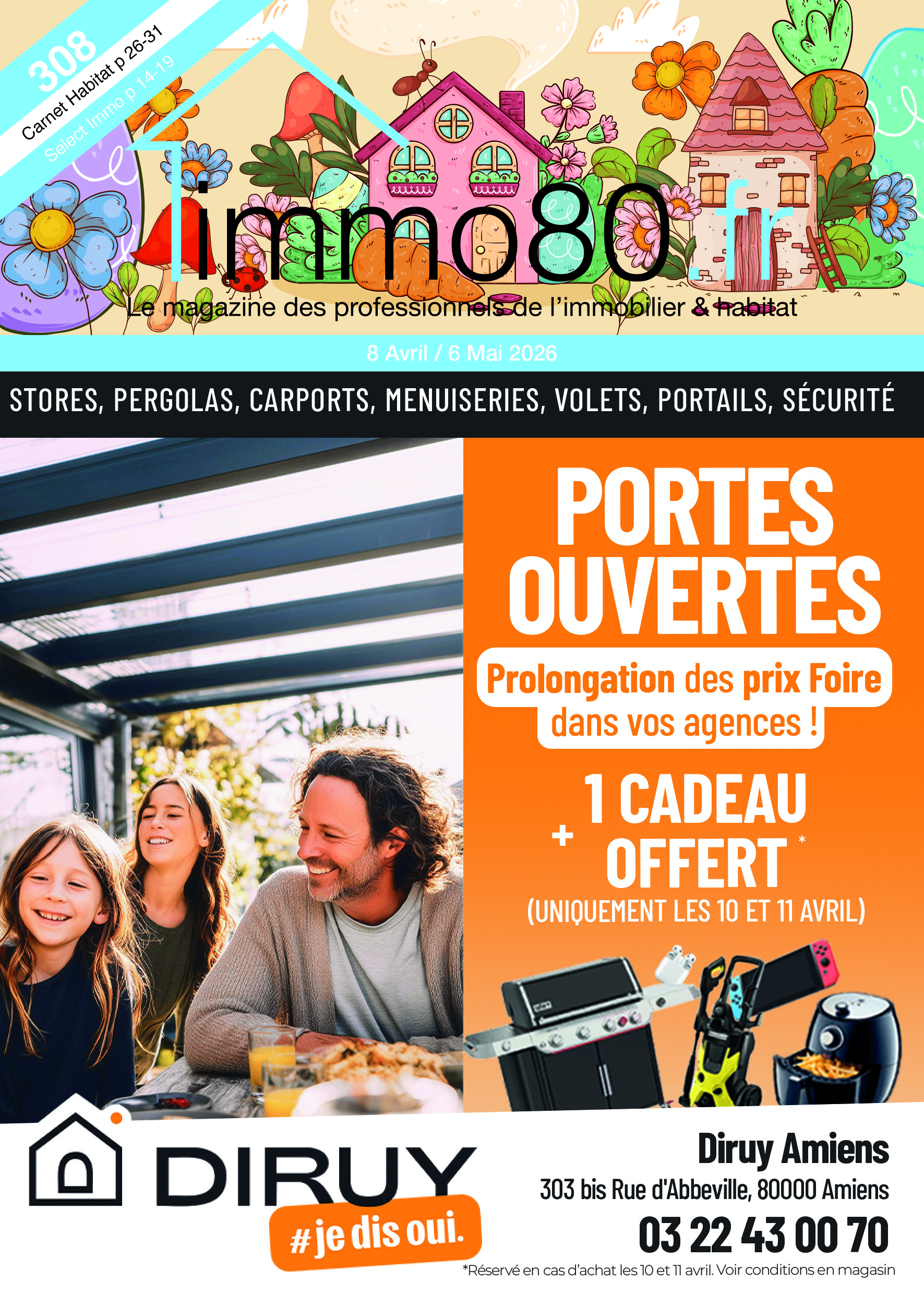 Immo80 – L'immobilier à Amiens et dans la Somme- Magazine : Magazine 308