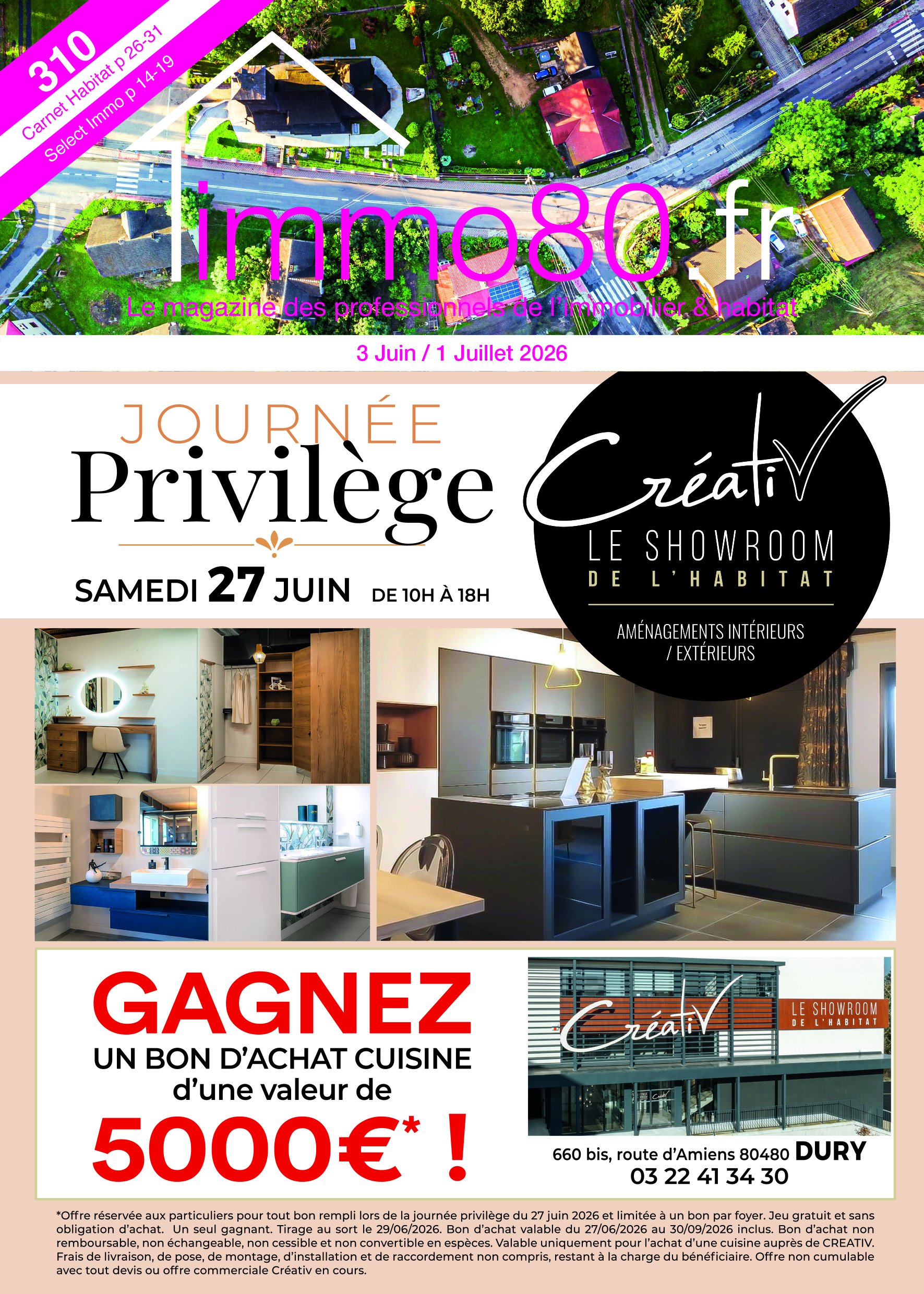 Immo80 – L'immobilier à Amiens et dans la Somme- Magazine : Magazine 310