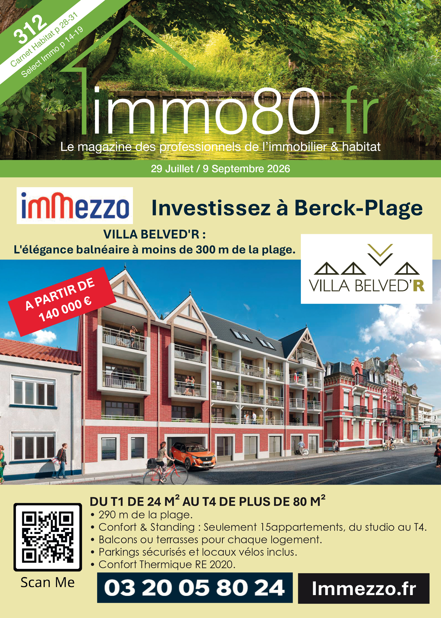 Immo80 – L'immobilier à Amiens et dans la Somme- Magazine : Magazine 312